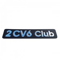 Monogramme 2CV6 club