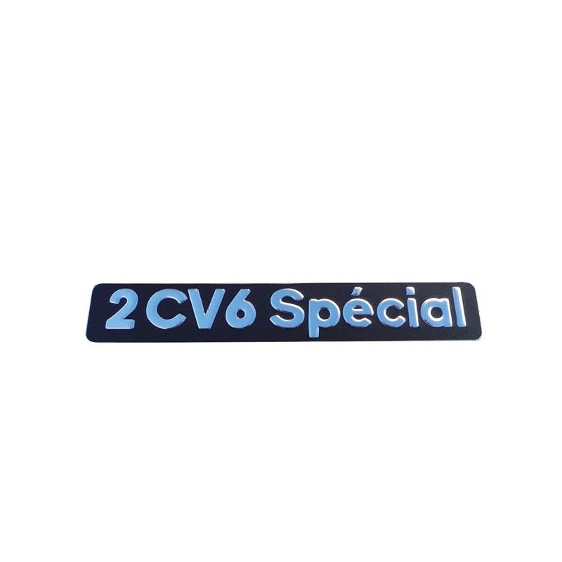 Monogramme 2CV6 SPÉCIAL