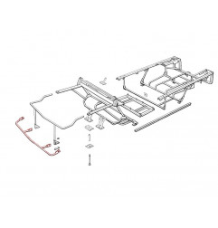 Armature inférieure Méhari barre NM