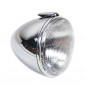 Phare rond complet h4 +bol chromé repro