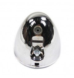 Phare rond complet h4 +bol chromé repro 2cv charleston